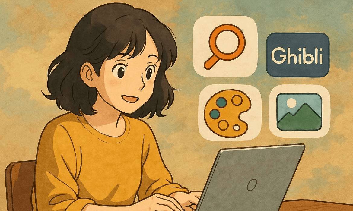 Foto Ghibli Gaya Studio Ghibli ChatGPT Ghibli Edit foto jadi Ghibli AI Ghibli filter Tutorial edit foto Ghibli Aplikasi edit foto Ghibli Ghibli style photo generator Cara buat foto Ghibli Ghibli photo effect